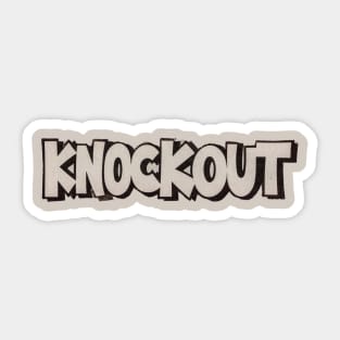 Knockout - RansomNote Sticker